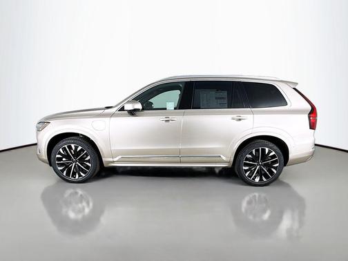 Bright Dusk Metallic 2026 Volvo XC90 Plug-In Hybrid Plus, T8 AWD, Electric/Gasoline, Bright, 7 Seats