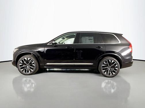 Onyx Black Metallic 2026 Volvo XC90 Plus, B5 AWD Gas (mild hybrid), Gasoline, Bright, 7 Seats