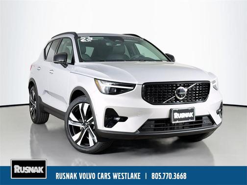 Silver 2023 Volvo XC40 B5 Ultimate Dark Theme
