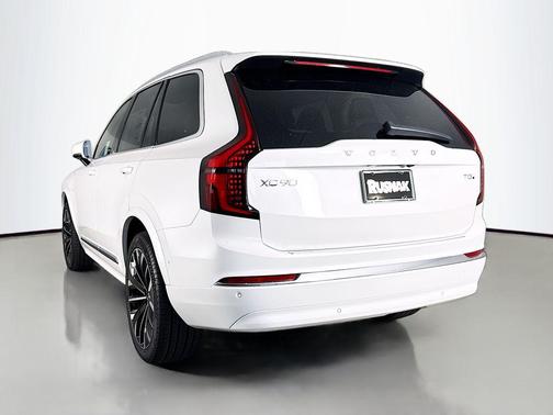 Crystal White Pearl 2026 Volvo XC90 Plug-In Hybrid Plus, T8 AWD, Electric/Gasoline, Bright, 7 Seats
