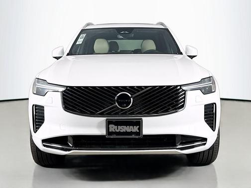 Crystal White Pearl 2026 Volvo XC90 Plug-In Hybrid Plus, T8 AWD, Electric/Gasoline, Bright, 7 Seats