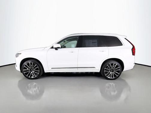 Crystal White Pearl 2026 Volvo XC90 Ultra, B6 AWD Gas (mild hybrid), Gasoline, Bright, 7 Seats
