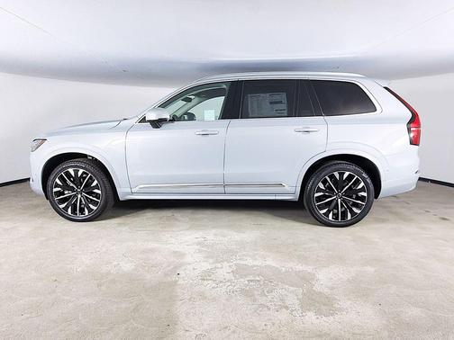 Gray Metallic 2026 Volvo XC90 Plus, B5 AWD Gas (mild hybrid), Gasoline, Bright, 7 Seats