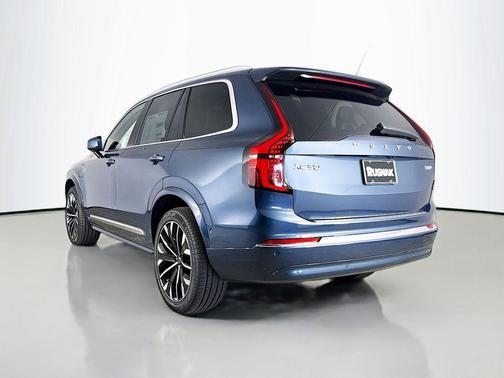 Denim Blue Metallic 2026 Volvo XC90 Plug-In Hybrid Ultra, T8 AWD, Electric/Gasoline, Bright, 7 Seats