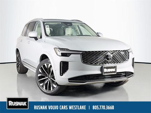 Gray Metallic 2026 Volvo XC90 Ultra, B6 AWD Gas (mild hybrid), Gasoline, Bright, 7 Seats