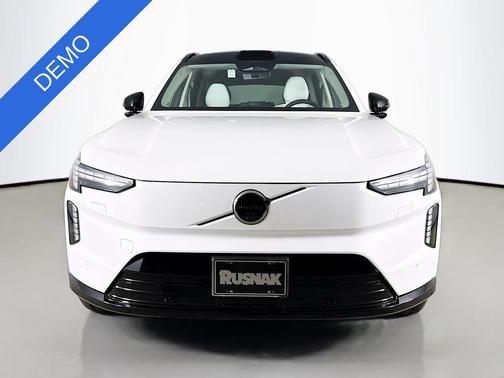 Crystal White Metallic 2025 Volvo EX90 Plus, Twin Motor, Fully electric, 7 Seats