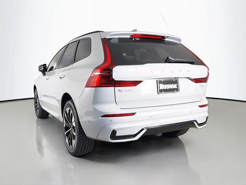 Gray Metallic 2026 Volvo XC60 Plug-In Hybrid Plus, T8 AWD Electric/Gasoline, Dark