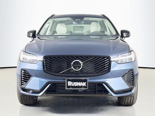 Denim Blue Metallic 2026 Volvo XC60 Plug-In Hybrid Ultra, T8 AWD Electric/Gasoline, Dark