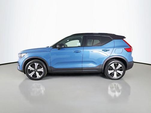 Blue Metallic 2023 Volvo XC40 Recharge Pure Electric Twin Plus