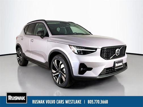 Aurora Blue 2026 Volvo XC40 Ultra, B5 AWD Gas (mild hybrid), Dark