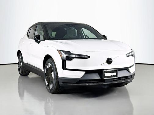 Crystal White 2026 Volvo EX30 Plus Twin Motor Performance, Fully electric