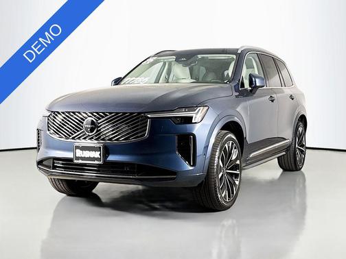 Denim Blue Metallic 2026 Volvo XC90 Ultra, B6 AWD Gas (mild hybrid), Gasoline, Bright, 6 Seats