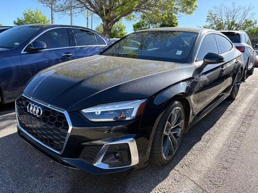 Mythos Black Metallic 2023 Audi A5 45 S line quattro Premium