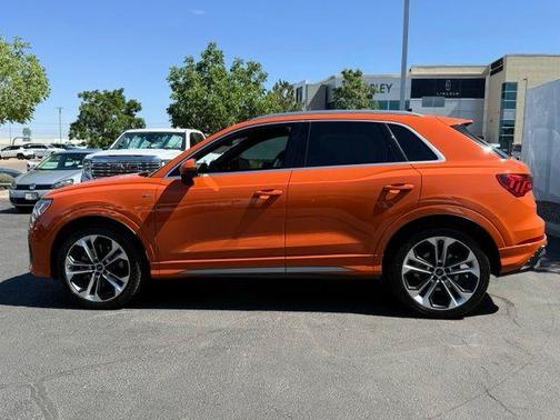 Pulse Orange 2020 Audi Q3 45 S line Premium Plus