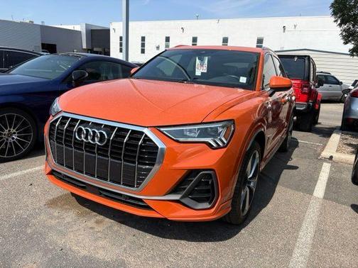 Pulse Orange 2020 Audi Q3 45 S line Premium Plus