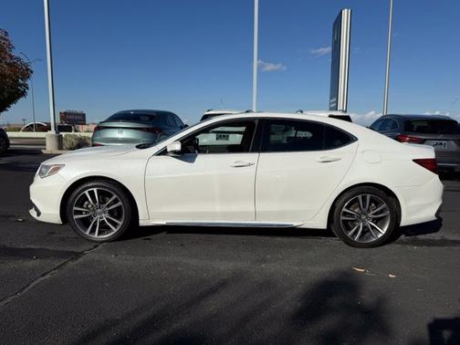 Platinum White Pearl 2019 Acura TLX Base