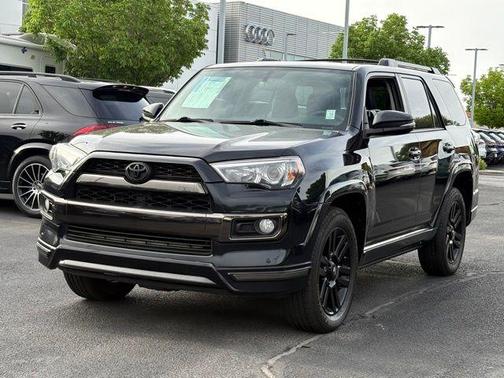 Midnight Black Metallic 2019 Toyota 4Runner Limited Nightshade