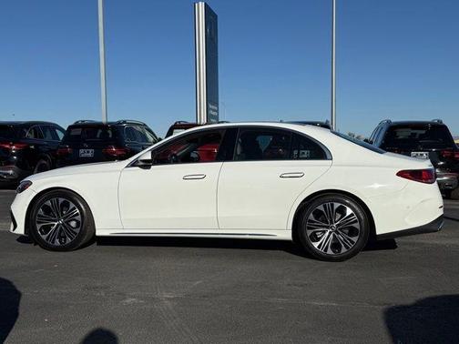 Polar White 2025 Mercedes-Benz E-Class E 350 4MATIC