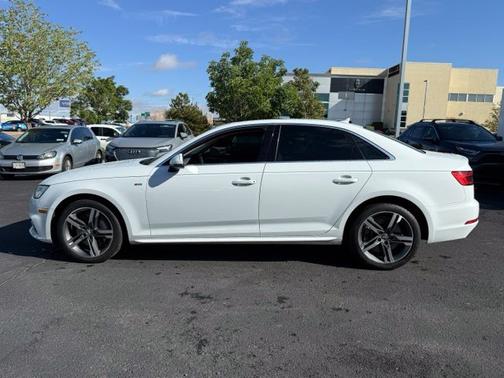 White 2017 Audi A4 2.0T Premium