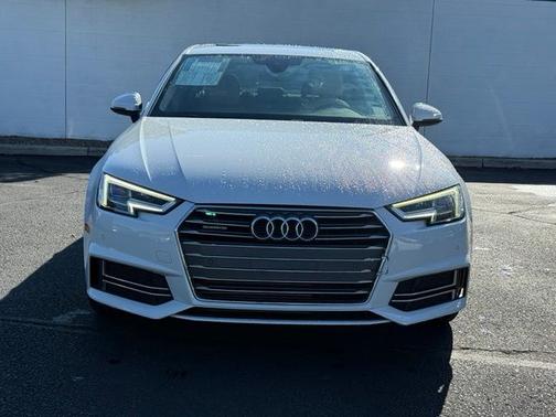 White 2017 Audi A4 2.0T Premium