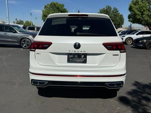 Pure White 2022 Volkswagen Tiguan 2.0T SEL R-Line