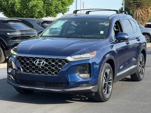 Stormy Blue 2020 Hyundai SANTA FE Limited