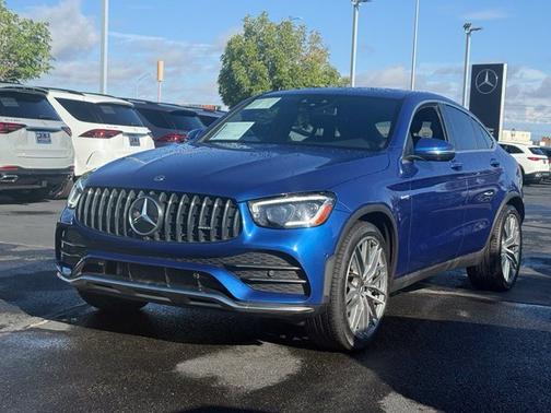 Starling Blue Metallic 2023 Mercedes-Benz AMG GLC 43 GLC 43 AMG®