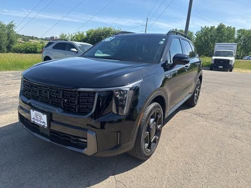 Ebony Black 2025 Kia Sorento X-Line SX Prestige