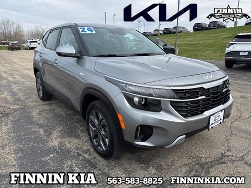 Steel Gray 2024 Kia Seltos LX