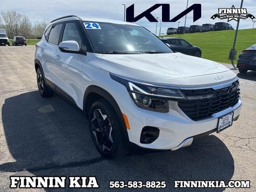 Snow White Pearl 2024 Kia Seltos EX