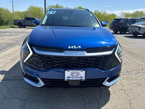 Sapphire Blue 2024 Kia Sportage SX-Prestige