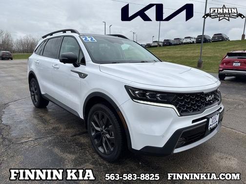 Glacial White Pearl 2022 Kia Sorento X-Line SX Prestige