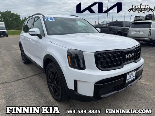 White Pearl 2024 Kia Telluride EX X-Line