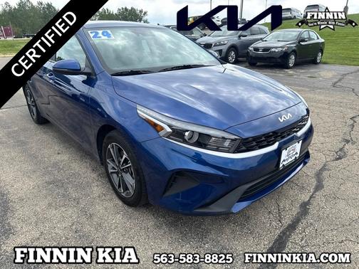 Deep Sea Blue 2024 Kia Forte LXS