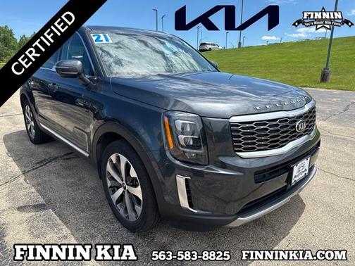 Grey 2021 Kia Telluride EX