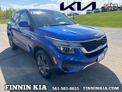 Neptune Blue 2023 Kia Seltos LX