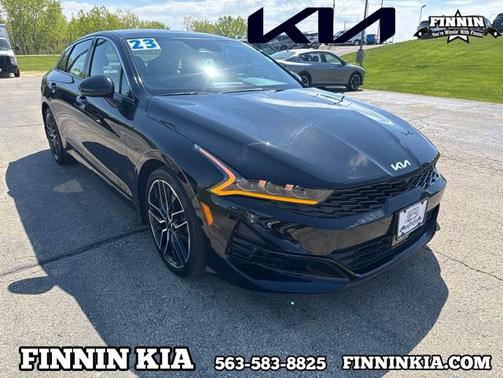 Ebony Black 2023 Kia K5 GT