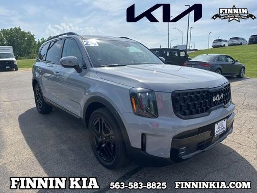 Gray 2024 Kia Telluride SX-Prestige X-Line