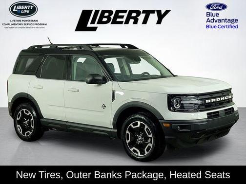 Oxford White 2023 Ford Bronco Sport Outer Banks