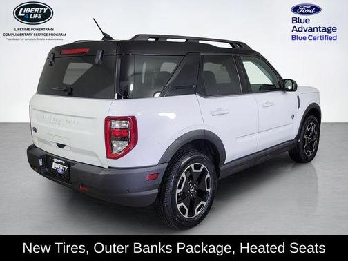 Oxford White 2023 Ford Bronco Sport Outer Banks