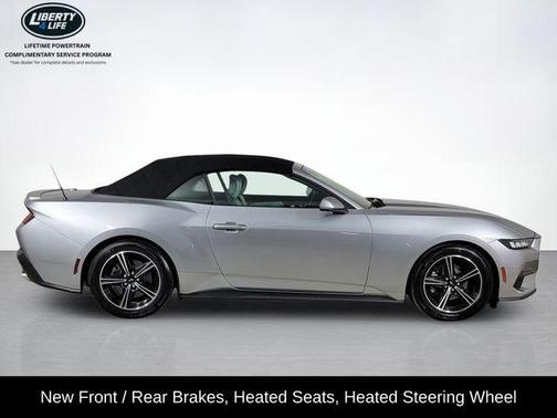 Iconic Silver Metallic 2024 Ford Mustang EcoBoost Premium