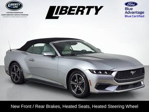Iconic Silver Metallic 2024 Ford Mustang EcoBoost Premium