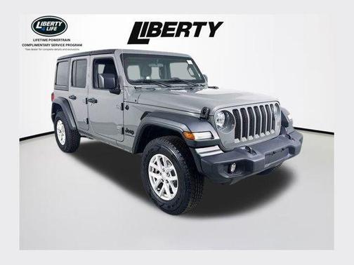 Sting Gray Clearcoat 2023 Jeep Wrangler Sport