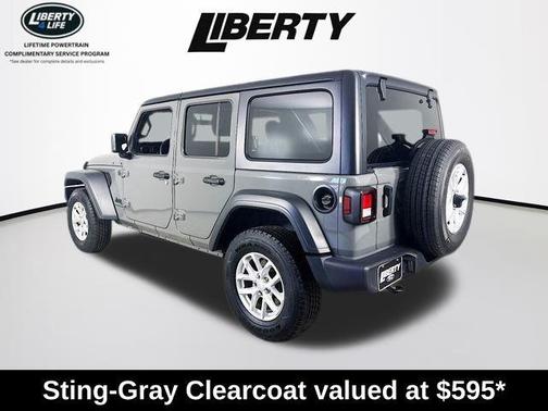 Sting Gray Clearcoat 2023 Jeep Wrangler Sport