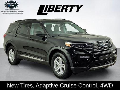 Agate Black Metallic 2023 Ford Explorer XLT