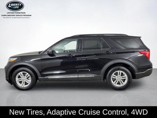 Agate Black Metallic 2023 Ford Explorer XLT