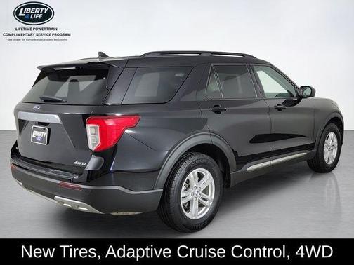 Agate Black Metallic 2023 Ford Explorer XLT