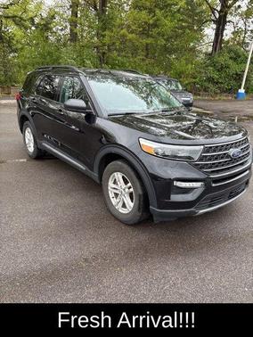 Agate Black Metallic 2023 Ford Explorer XLT