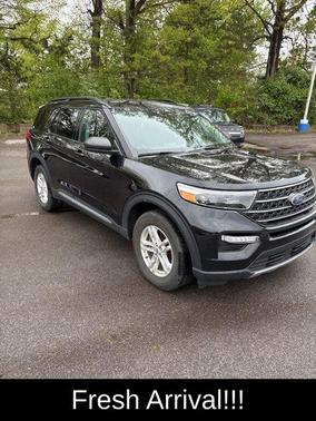 Agate Black Metallic 2023 Ford Explorer XLT