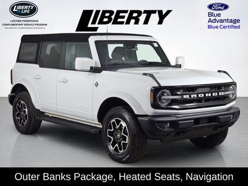 Oxford White 2023 Ford Bronco Outer Banks